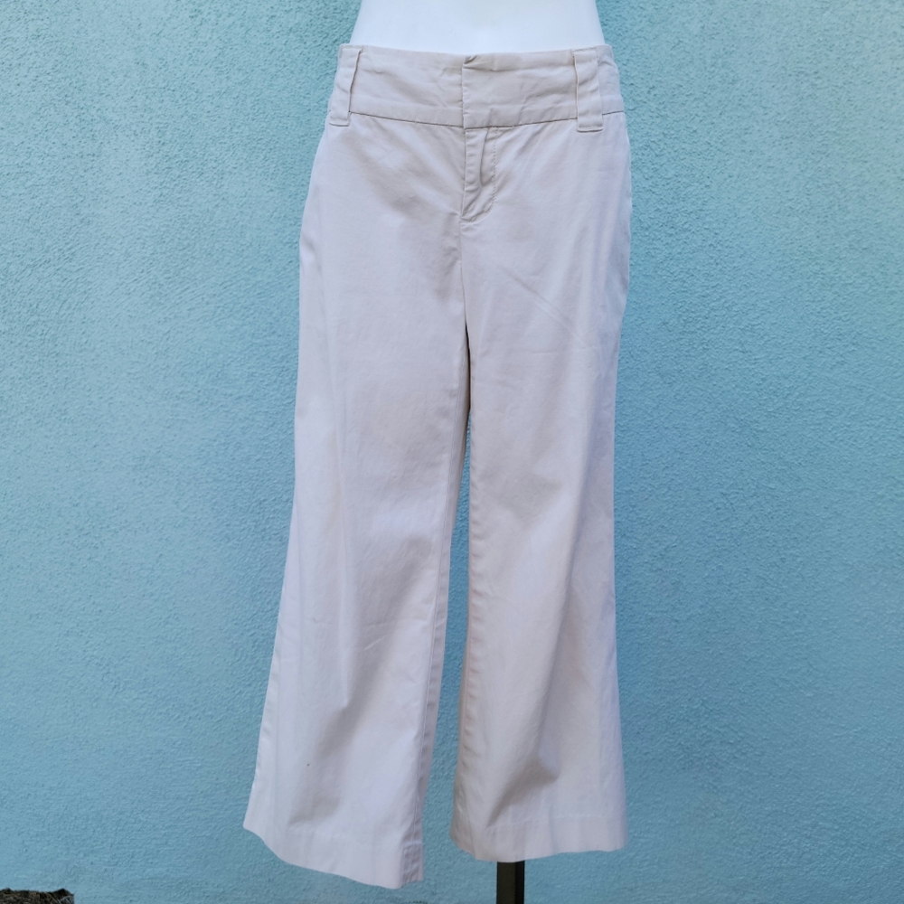 Banana Republic Stretch Chino Crop Pant